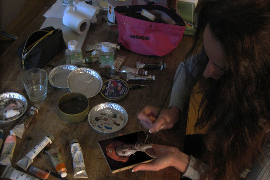 3 - Martine Brand painting