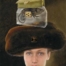 painting of Bella Hadid in Louis Vuitton